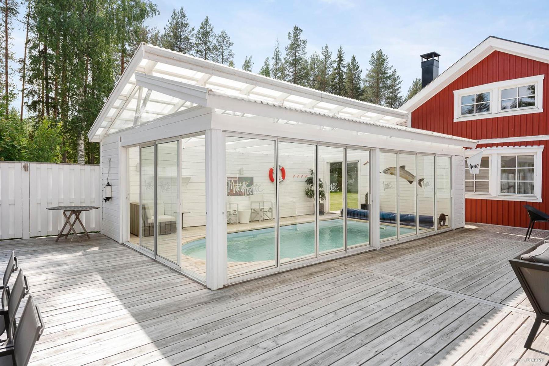 Villa Arctic Ranch à Överkalix Extérieur photo